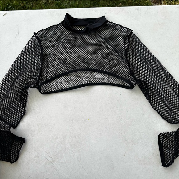 COPY - RAVE FISHNET TOP - Picture 1 of 2